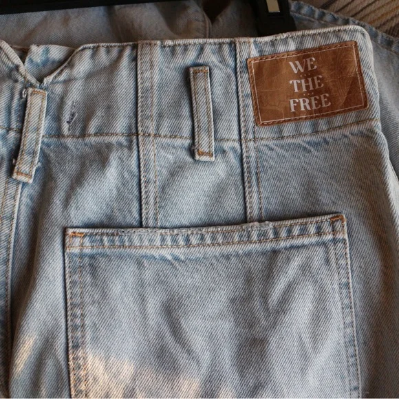 Free People We The Free Extreme Measures Barrel Shorts - Picture 13 of 16